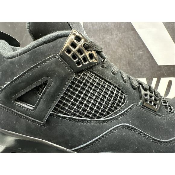 Size 13- Jordan 4 Black Cats. W/ Box Inserts And Paper. Excellent Condition!! - Picture 4 of 16